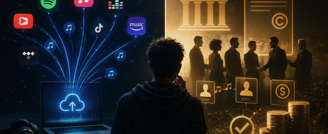 ¿Qué es un agregador digital y en qué se diferencia de una sociedad de gestión colectiva?